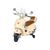 Globo Giocattoli Moto elettrica Vespa GTS Super Crema