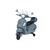 Globo Giocattoli Moto elettrica Vespa GTS Super Grigio