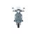 Globo Giocattoli Moto elettrica Vespa GTS Super Grigio