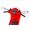 Globo Giocattoli Moto elettrica Vespa GTS Super Rosso