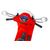 Globo Giocattoli Moto elettrica Vespa GTS Super Rosso