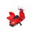 Globo Giocattoli Moto elettrica Vespa GTS Super Rosso