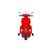 Globo Giocattoli Moto elettrica Vespa GTS Super Rosso