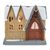 Harry Potter Small Dolls Playset I Tre Manici di Scopa