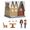 Harry Potter Small Dolls Playset I Tre Manici di Scopa