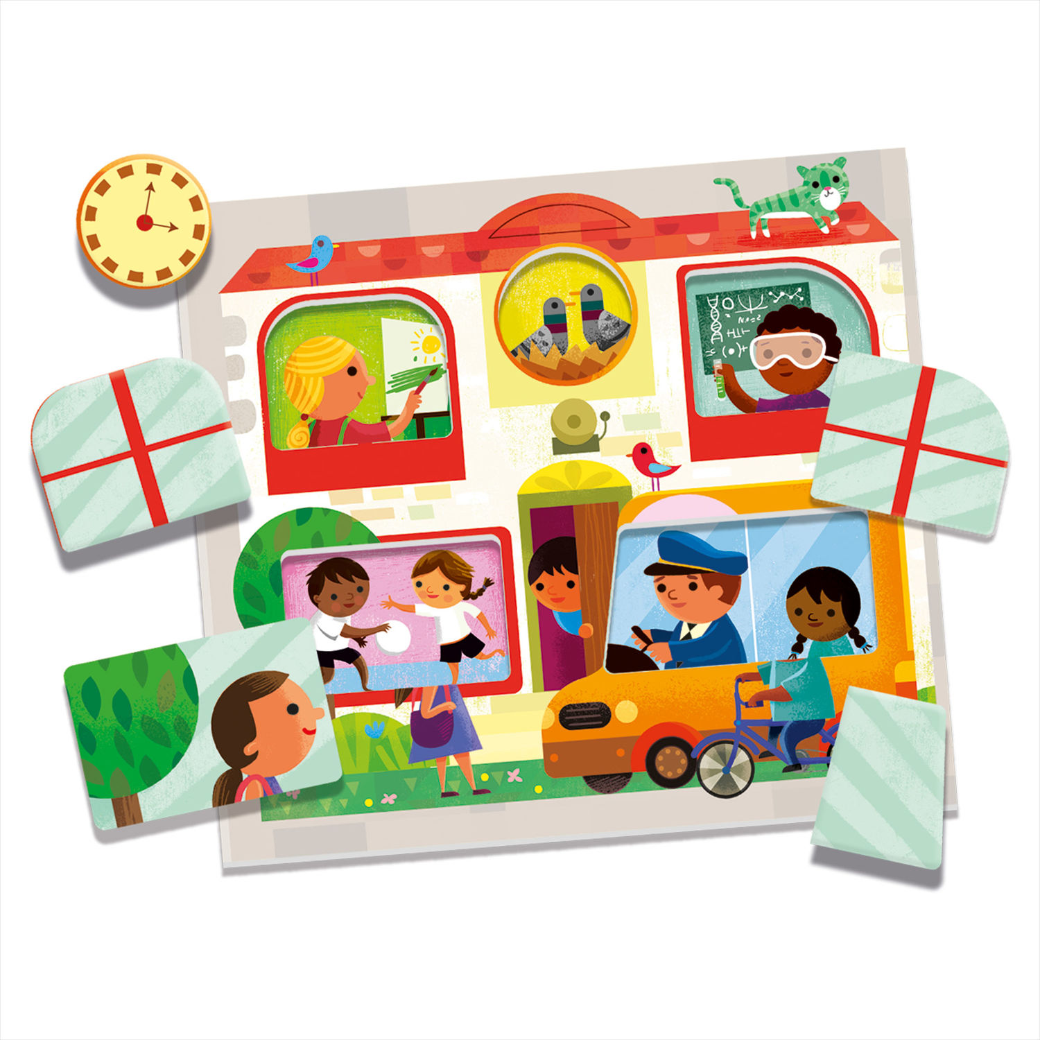 Headu Play Town Montessori – Gioco Educativo Per Bambini 2-4 Anni, Made In Italy, Scopri La Città - 4