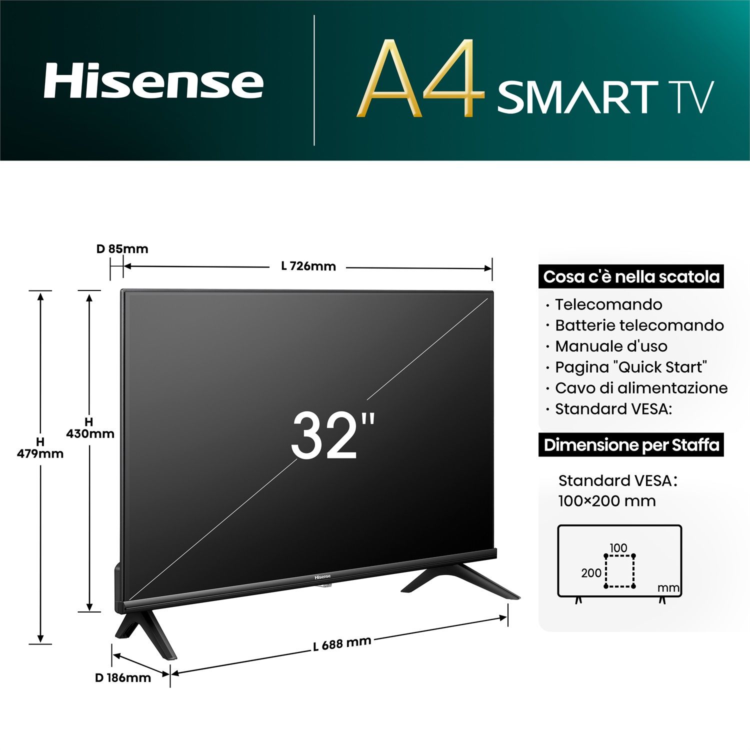 Hisense A4N 32
