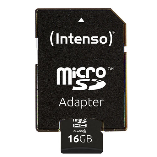 Intenso microSDHC 16 GB Class 10