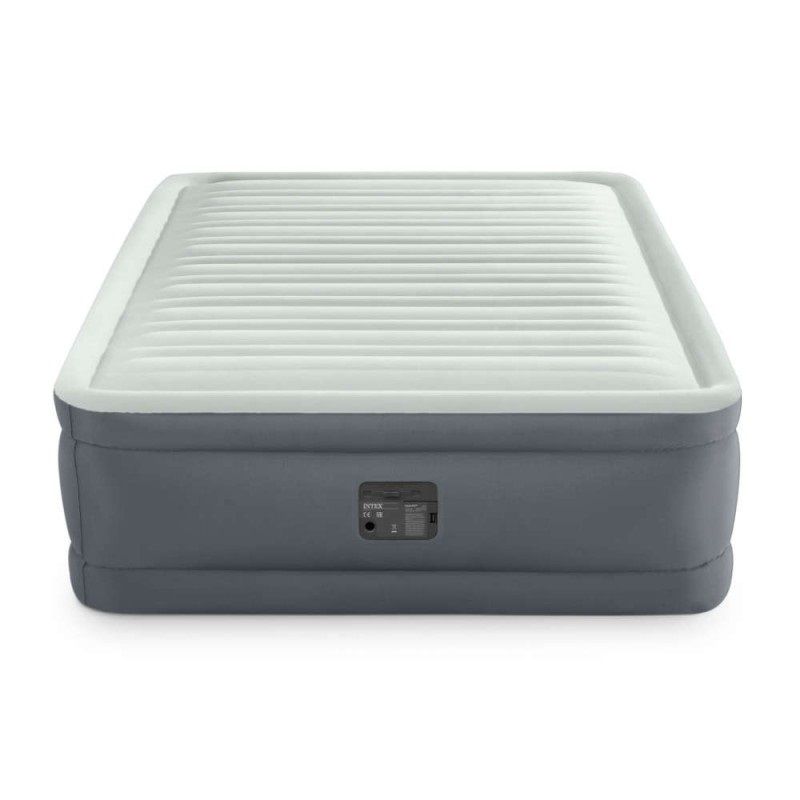 Materasso Gonfiabile Da Campeggio Intex - 76x191x17 Cm, Con Pompa USB, Verde