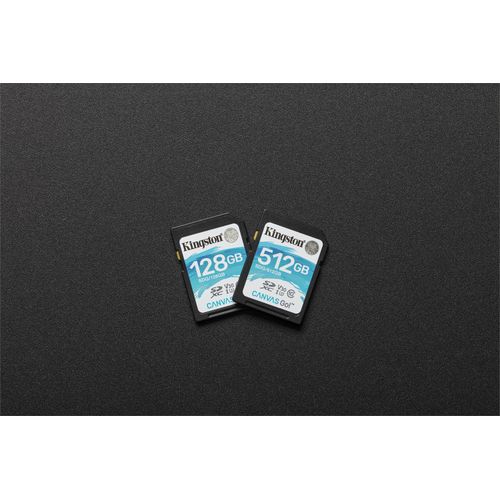 Kingston Canvas Go! SDXC UHS-I Classe 10 128GB