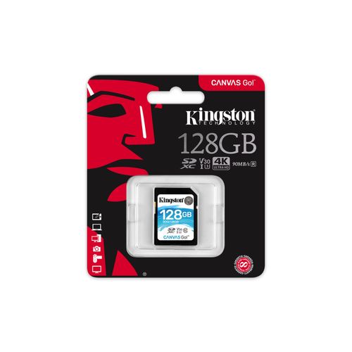 Kingston Canvas Go! SDXC UHS-I Classe 10 128GB