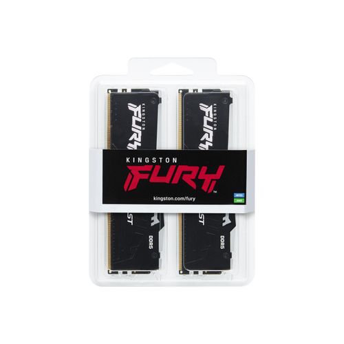 Kingston FURY Beast RGB DDR5 6000 MHz CL36 64GB (2 x 32GB)