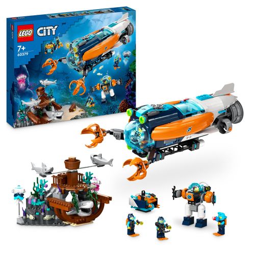 Lego City 60379 Sottomarino per esplorazioni abissali