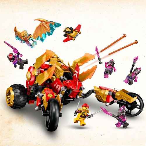 Lego Ninjago 71773 Raider-drago d'oro di Kai
