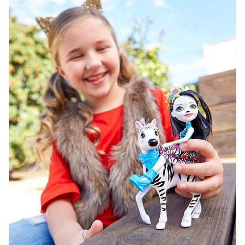 Mattel Enchantimals Zelena la Zebra