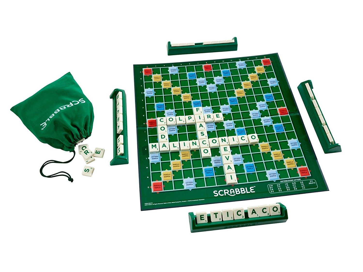 Scrabble Con Piastrelle Trappola – Gioco Da Tavolo Per Famiglie Con Sabotaggio, Dai 10 Anni In Su - 2