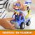 Paw Patrol Rubble & Crew: Veicolo con Cucciolo Mix