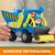 Paw Patrol Rubble & Crew: Veicolo con Cucciolo Wheeler