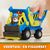 Paw Patrol Rubble & Crew: Veicolo con Cucciolo Wheeler