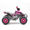 Peg Perego Quad Elettrico Corral T-Rex Rosa