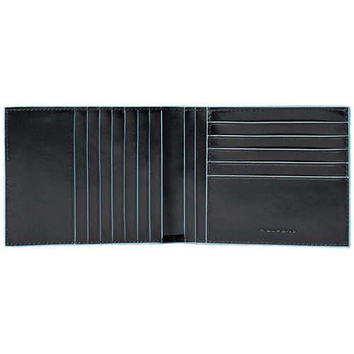 Piquadro Portafoglio Blue Square Uomo Pelle PU1241B2R Nero