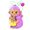 Polly Pocket Cofanetto Mamma e Cucciolo Scimmietta