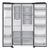 Samsung Frigorifero americano RS90F64EDFEF No frost