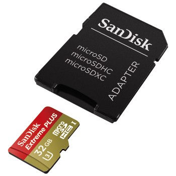 SanDisk Extreme microSD UHS-I Class 3 32GB