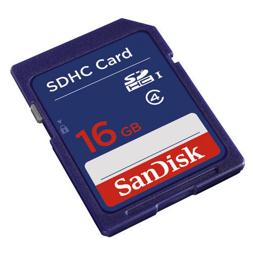 SanDisk SDHC 16 GB Class 2