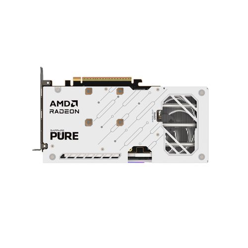 Sapphire Radeon RX 9060 XT Pure 16GB White