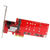 StarTech.com PEXM2SAT3422