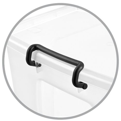 Strata Scatola di conservazione con coperchio e maniglie 600x485x410 mm