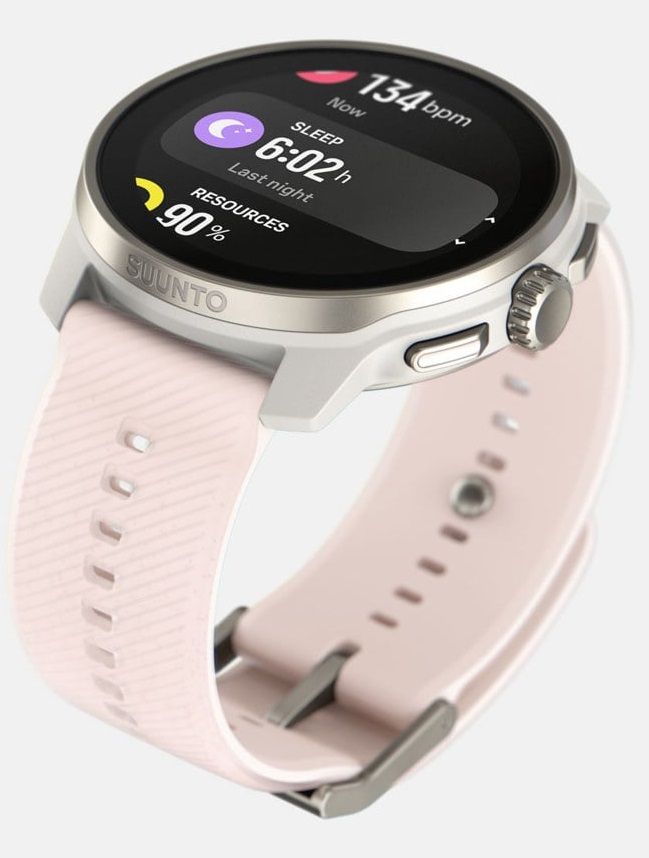 Cinturino GIOPUEY In TPU Morbido Per SUUNTO Race E Race S, Design Bicolore Giunzione Blu/grigio, Ricarica Senza Rimozione
