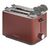 Tognana Iridea Tostapane con Pinze D2DTN01IR Rosso Mela