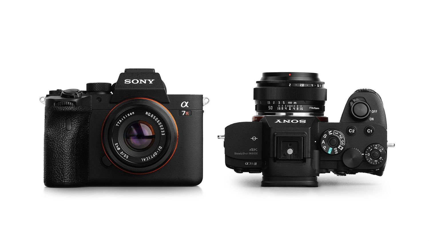 TTArtisan 50mm F2 Obiettivo Manuale Per Sony E-Mount, Full Frame E APS-C, Compatto E Leggero, Messa A Fuoco Manuale, Nero