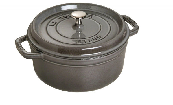 Staub Cocotte casseruola tonda grigio 26cm