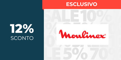 Coupon esclusivo Moulinex: -12% su tutti i prodotti