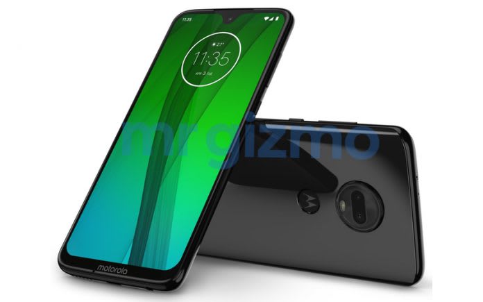 Motorola-Moto-G7 Render-trovaprezzi
