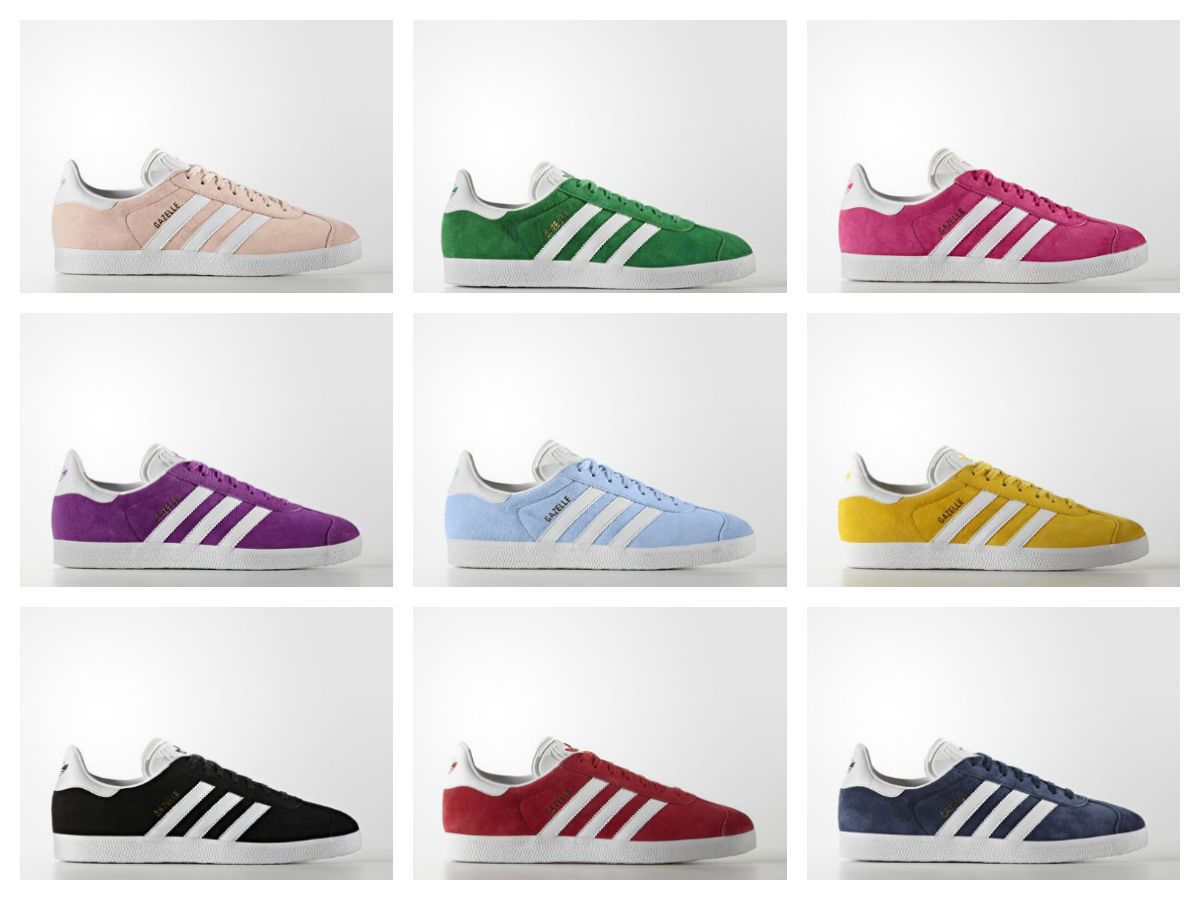 Adidas gazelle outlet indossate