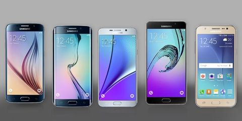 Samsung smartphones