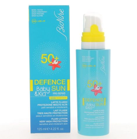 BioNike Defence Sun Baby&Kid Latte Solare Fluido SPF50+