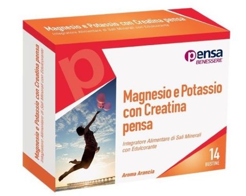 Pensa Pharma Magnesio e Potassio con creatina 14bustine