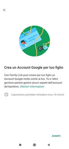 Google Link controllo figli