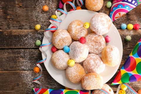 Frittelle o tortelli di carnevale