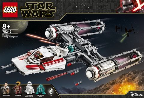 Lego Star Wars 75249 Y-Wing Starfighter della Resistenza