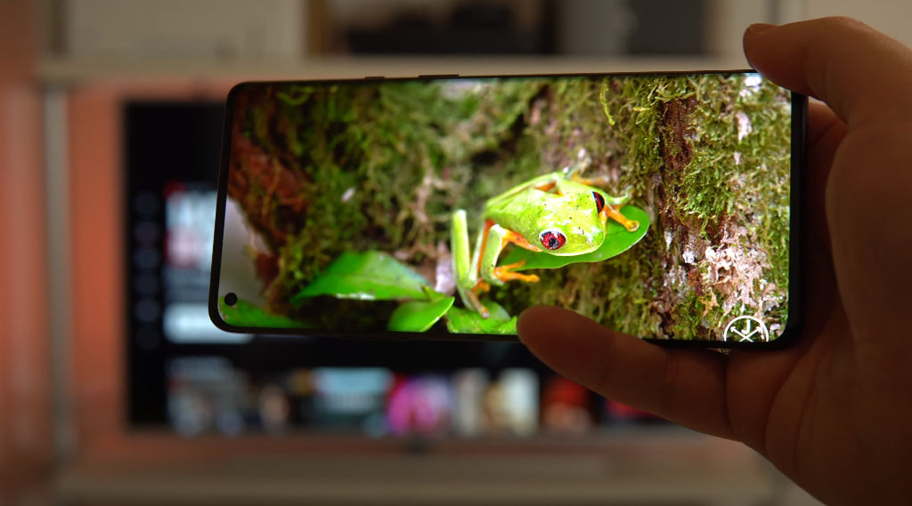 One Plus 8 Pro display