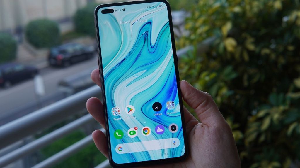 Display Realme X50 Pro 5G