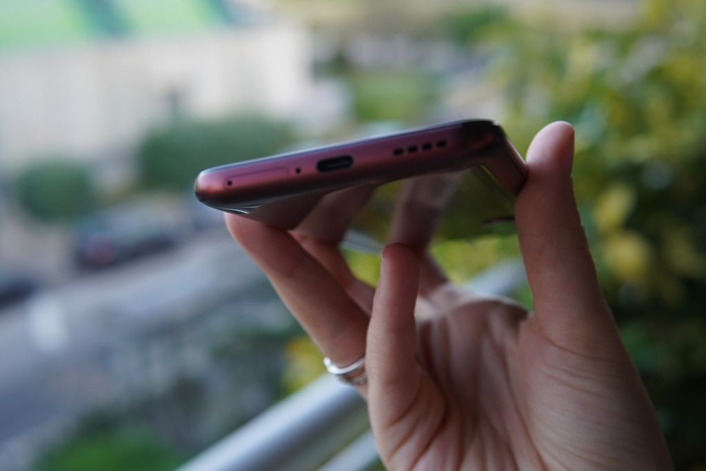 Realme X50 Pro 5G parte inferiore