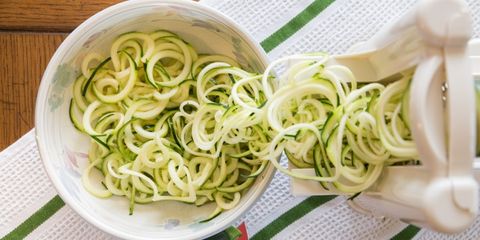 spaghetti di verdura spiralizer