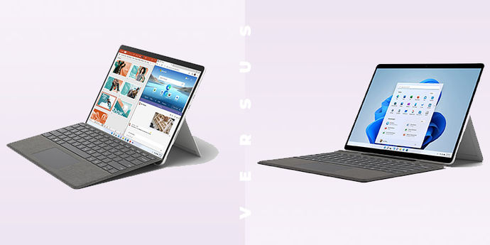 Surface Pro 8 vs Surface Pro X
